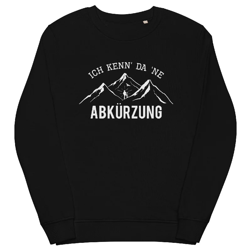 Ich kenne da ne Abkürzung - Unisex Premium Organic Sweatshirt Warm Sweatshirts for Women