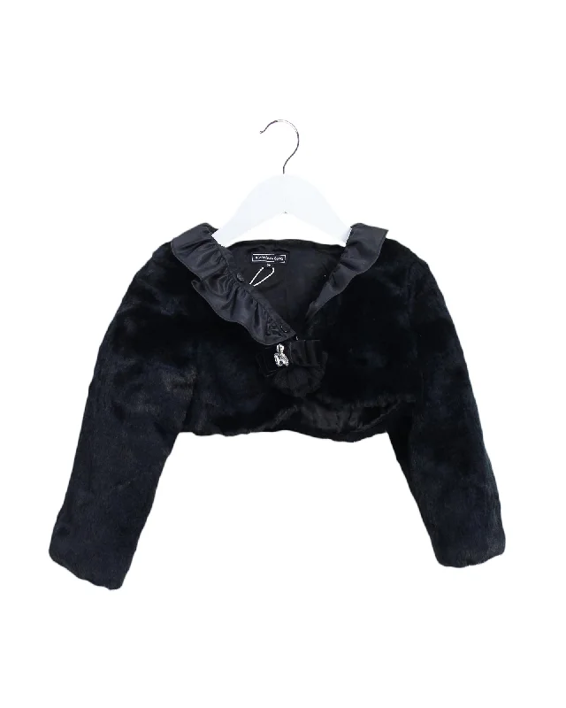 Nicholas & Bears Fur Jacket 3T Women's designer jackets