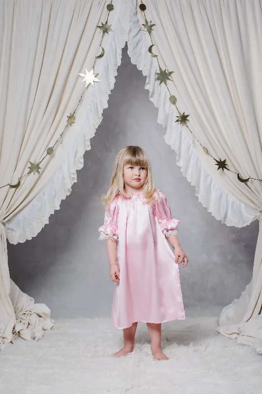 LORETTA GIRLS' NIGHTDRESS IN LOLLIPOP Best-selling pajama sets 2024