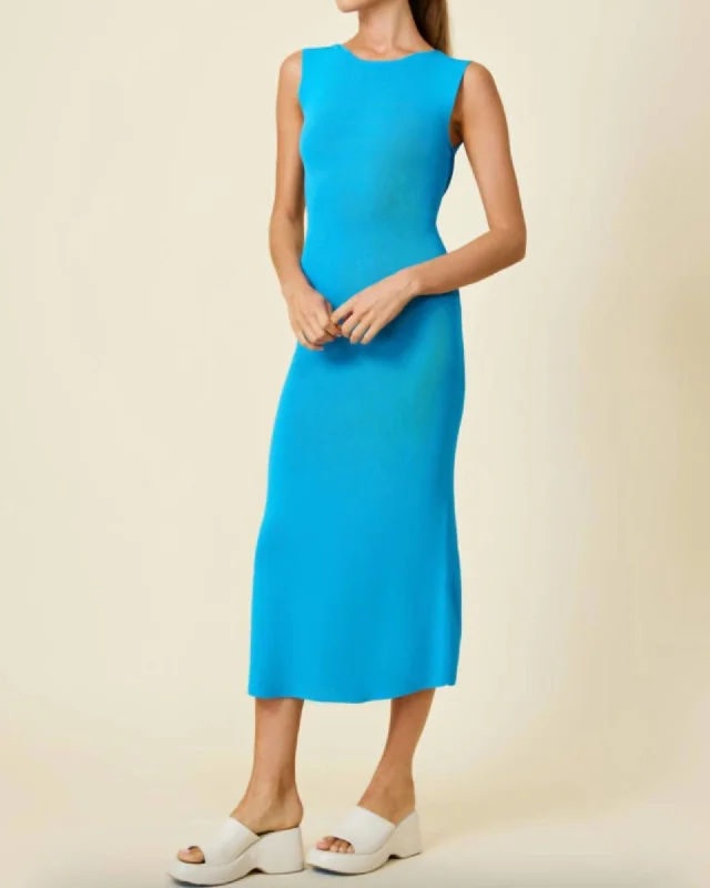 Maeve Midi Dress In Aqua | Aqua Prom midi dresses