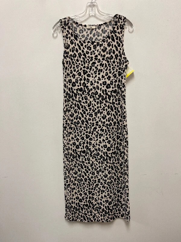 Dress Casual Maxi By Easel In Animal Print, Size: M Printed Long Skirt