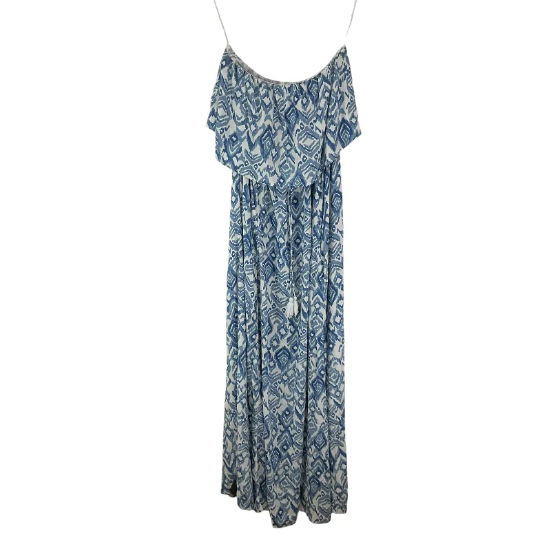 Dress Casual Maxi By Japna In Blue, Size: M Stretch Maxi Skirt