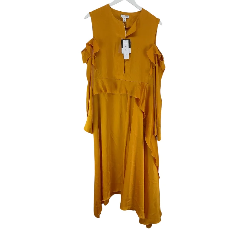 Dress Casual Maxi By Top Shop In Yellow, Size: M Floral A-line Skirt